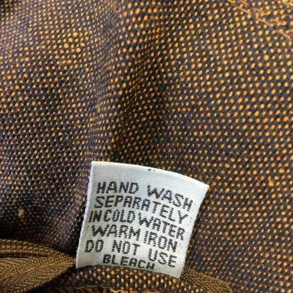 The Collection Royal Womens Large Skirt Brown Orange Crochet Inlays Cotton NWT - Picture 9 of 13